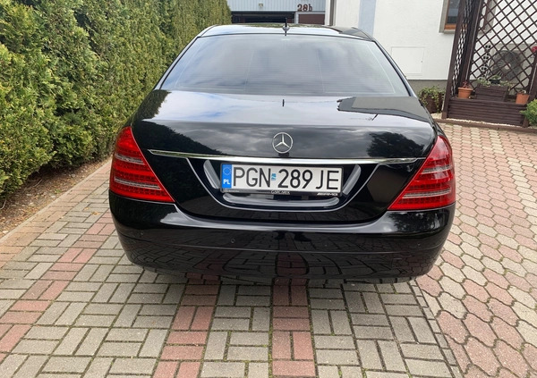 Mercedes-Benz Klasa S cena 49900 przebieg: 188685, rok produkcji 2006 z Gniezno małe 596